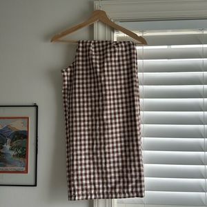 Gingham Dressy Flowy Pants